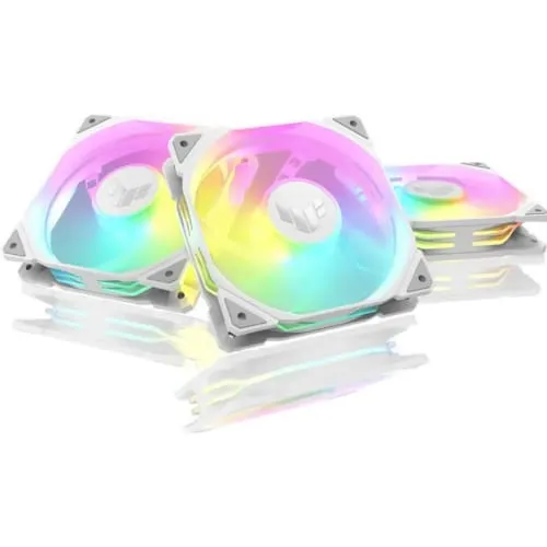 Ventilatoare Carcasă ASUS TUF GAMING TR120 ARGB Alb Reverse 3IN1