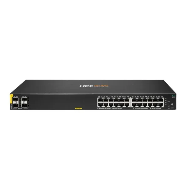 Switch ARUBA NETWORKS CX 6000 24G PoE 4SFP 370W R8N87A - imagine 3