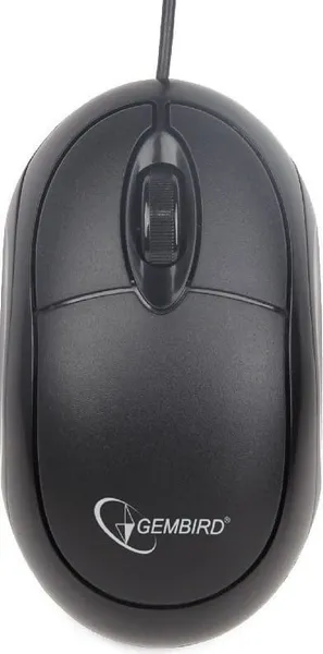Mouse GEMBIRD MUS-U-01 cu fir optic 1000 dpi negru
