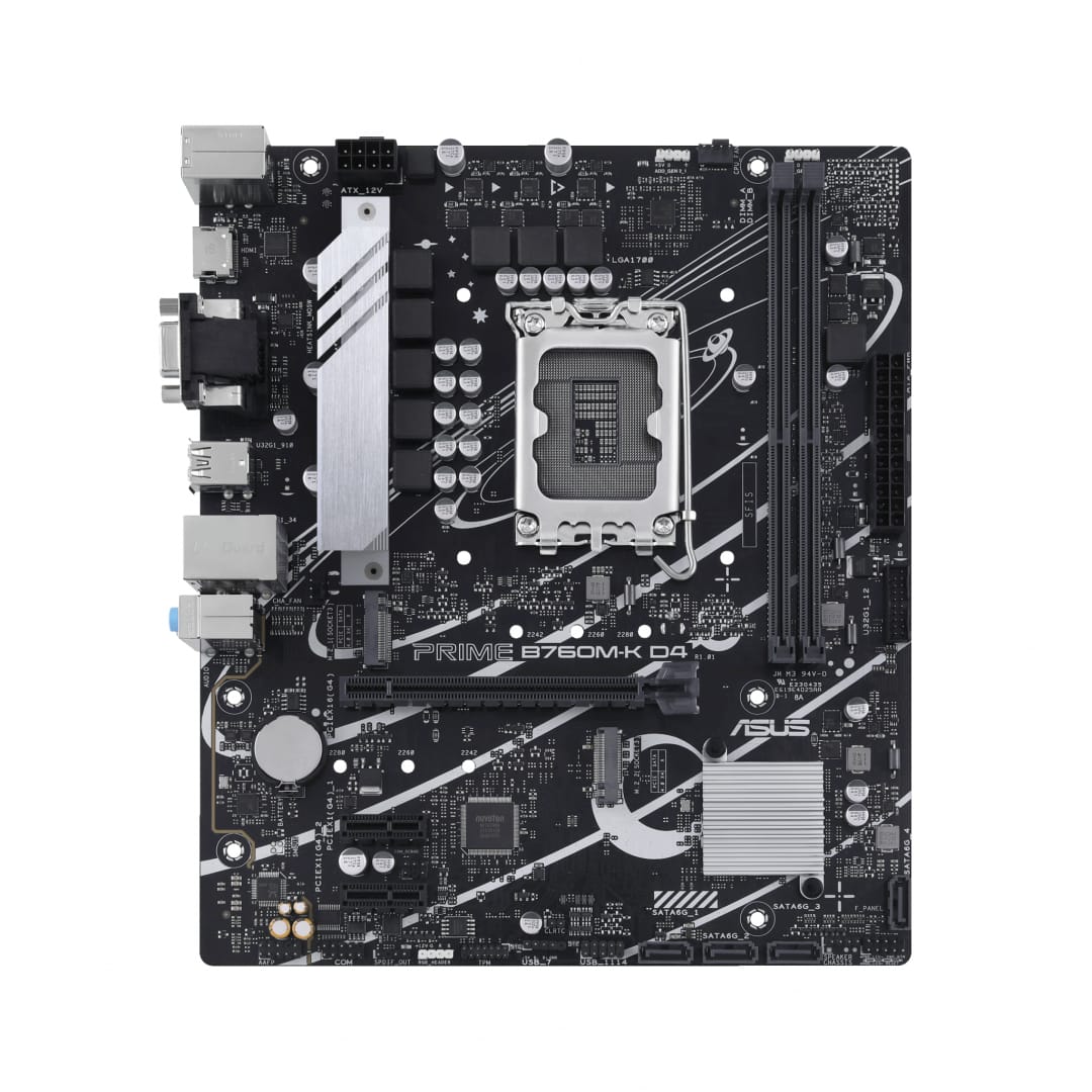 Placă de bază ASUS PRIME B760M-K DDR4 LGA1700 mATX