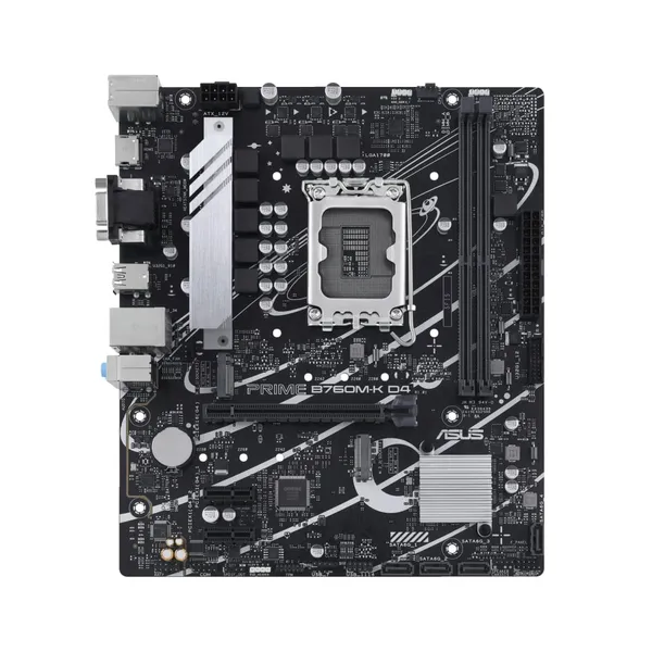 Placă de bază ASUS PRIME B760M-K DDR4 LGA1700 mATX - imagine 2