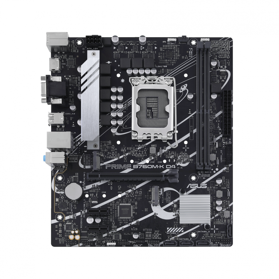 Placă de bază ASUS PRIME B760M-K DDR4 LGA1700 - imagine 2