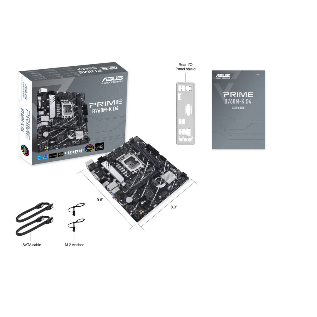Placă de bază ASUS PRIME B760M-K DDR4 LGA1700 - imagine 6