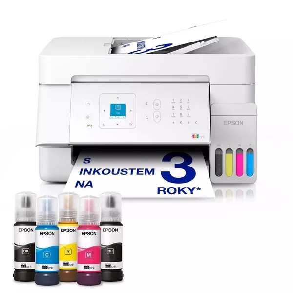 Multifuncțional Inkjet EPSON EcoTank L5396 CISS A4 Color USB LAN Wi-Fi