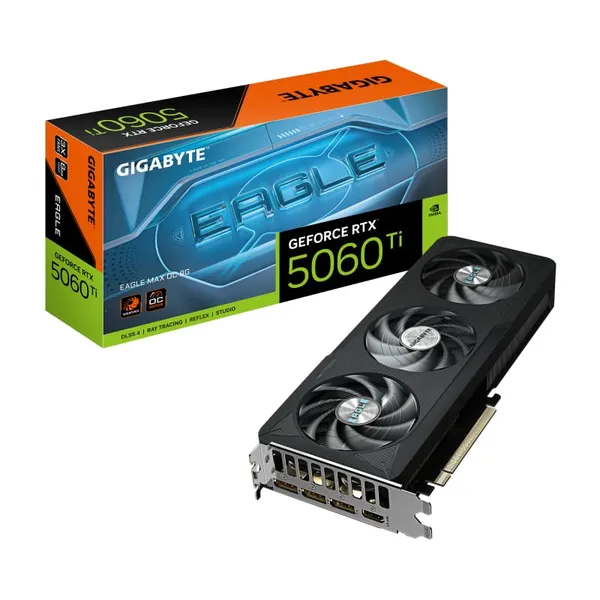 Placă Video GIGABYTE GeForce RTX 5060 Ti Eagle Max OC 8GB GDDR7 - imagine 2