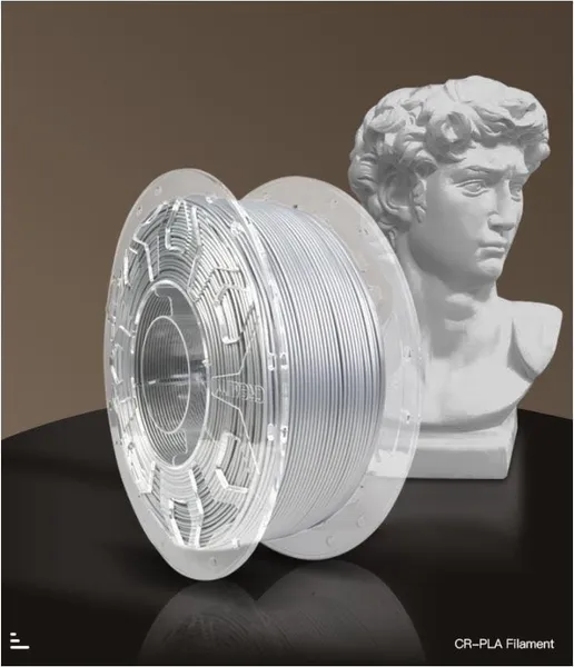Filament PLA CREALITY CR Alb Fildeș 1,75 mm 1 kg - imagine 2