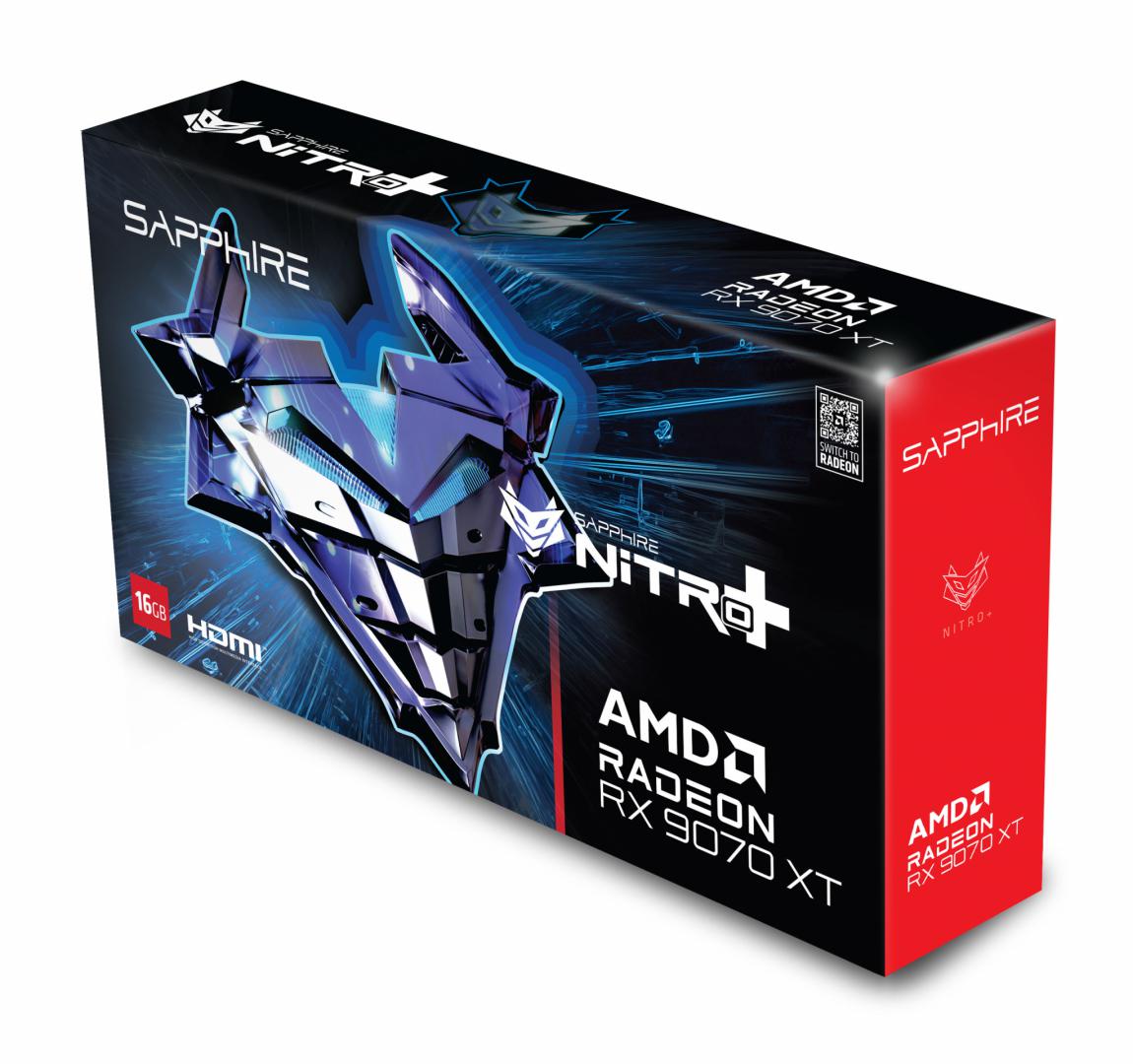 Placă Video SAPPHIRE AMD RADEON NITRO+ RX 9070 XT 16GB GDDR6 - imagine 3