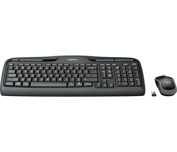 Kit Wireless LOGITECH MK330 Tastatură + Mouse M215 Negru - imagine 4