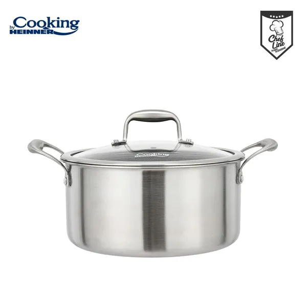 Semioală HEINNER Titanium3 Inox 24x12 cm 5L - imagine 2