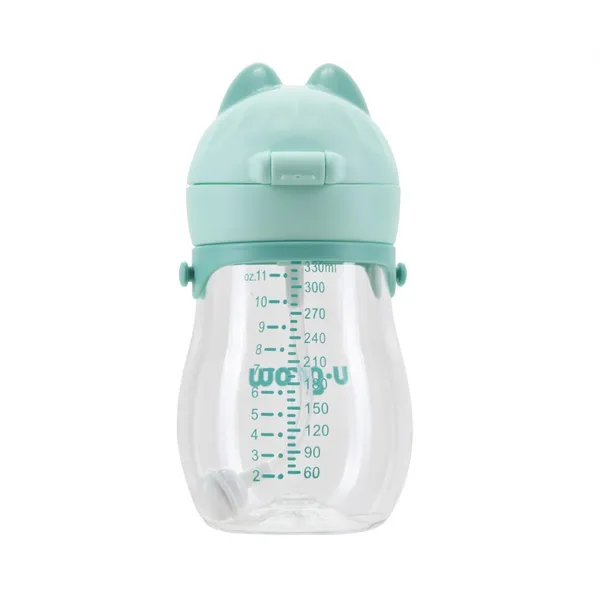 Cană U-GROW cu pai și cureă tritan 330 ml - imagine 4