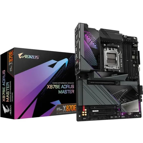 Placă de bază GIGABYTE X870E AORUS MASTER AM5 DDR5