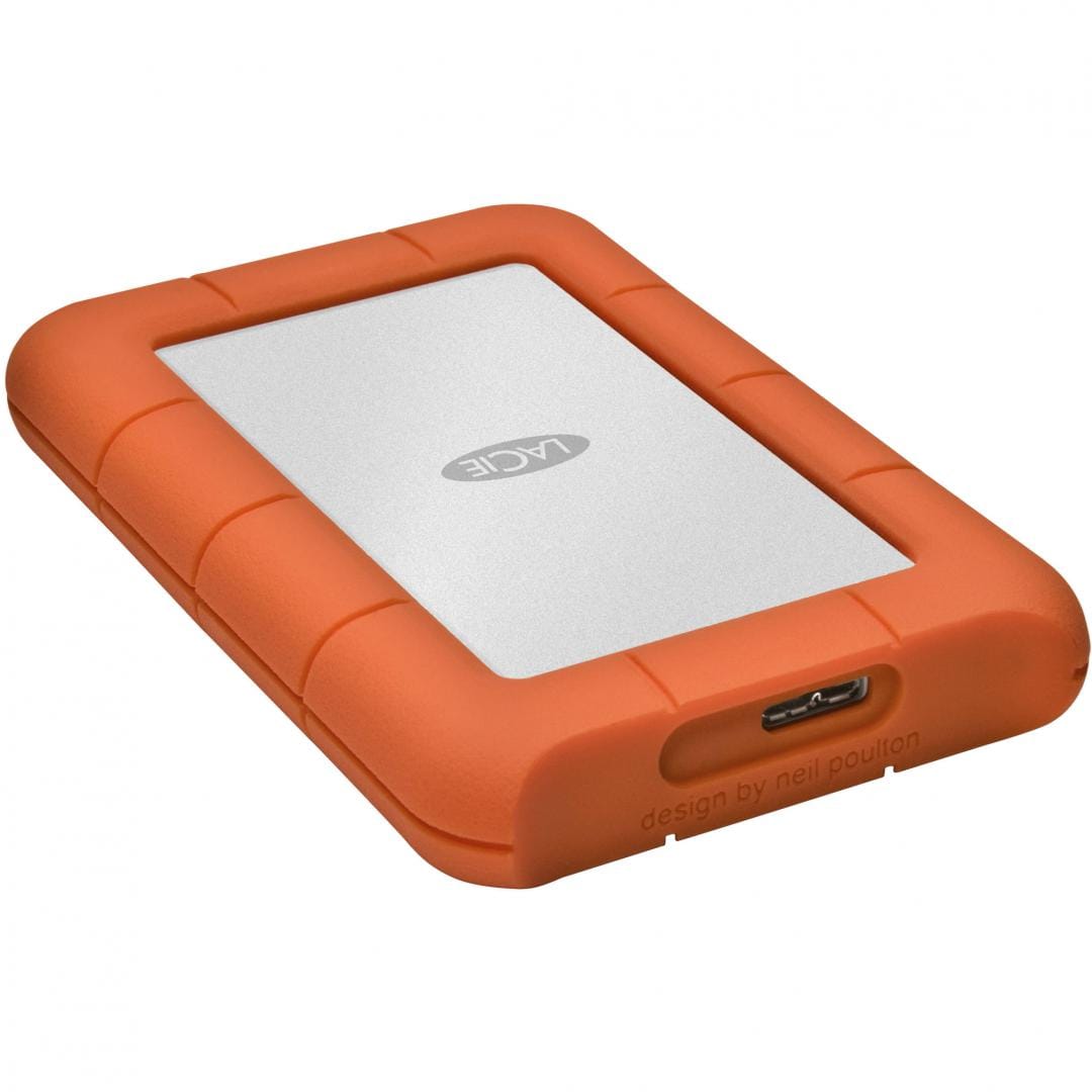 HDD Extern LACIE Rugged Mini 5TB USB 3.0 Portocaliu