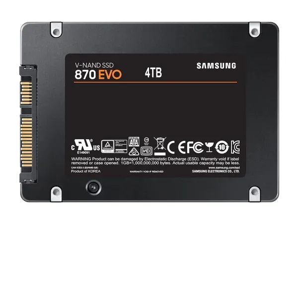 SSD SAMSUNG 870 EVO 4TB 2.5 inch SATA 3 MZ-77E4T0B/EU - imagine 9
