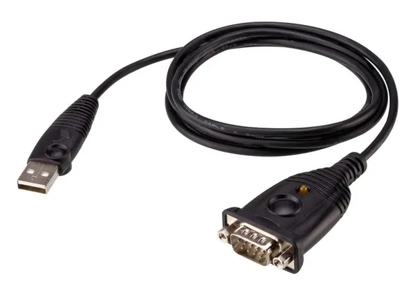 Adaptor ATEN UC232AF USB Type-A RS-232 1,2 m Negru
