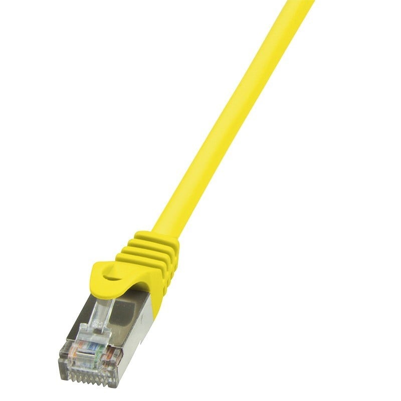 Cablu rețea LOGILINK Cat5e FTP 1m Galben CP1037S