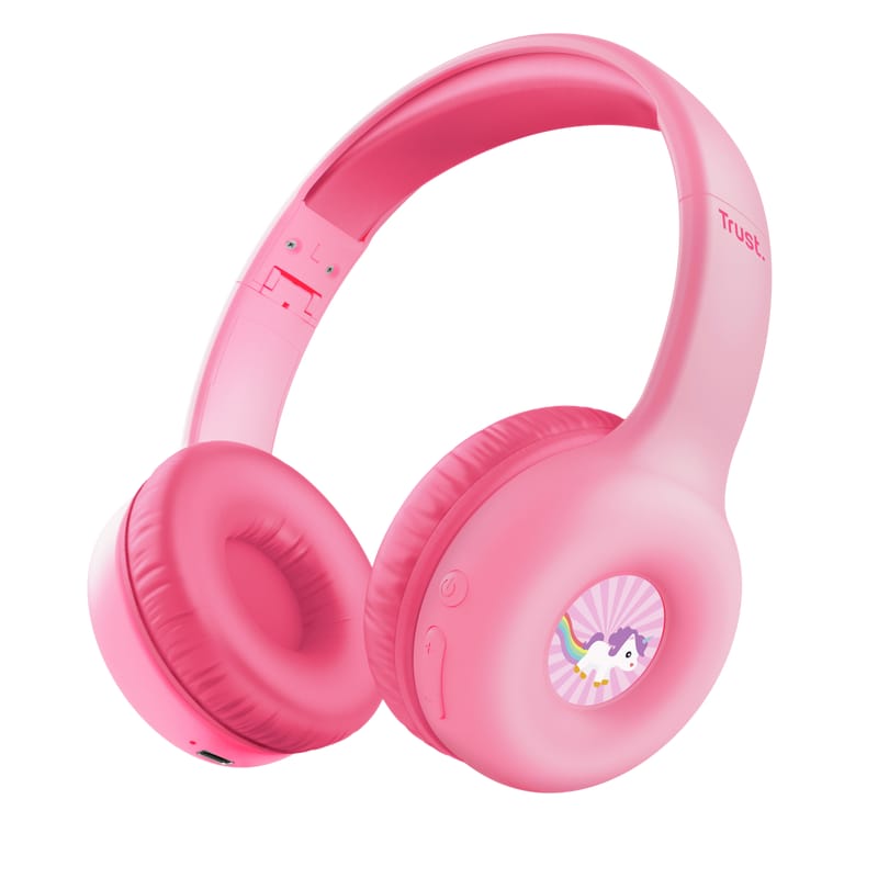 Căști Audio TRUST Nouna WS Kids Roz Wireless TR-25274