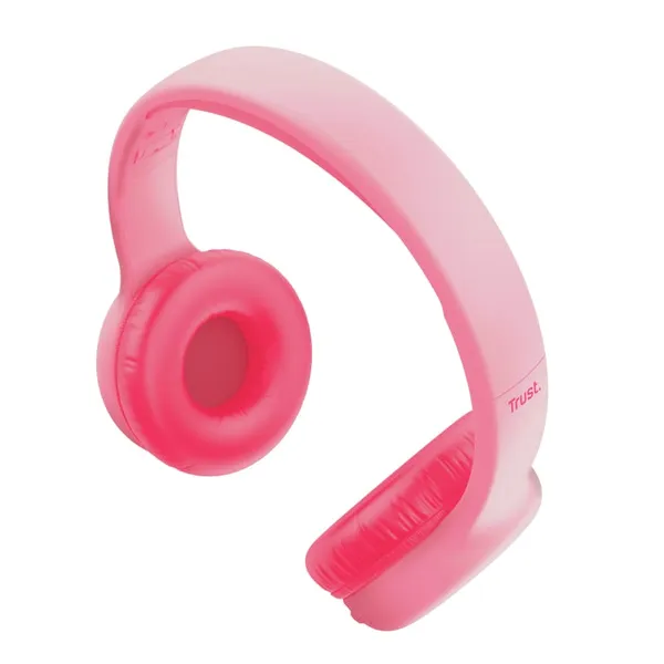 Căști Audio TRUST Nouna WS Kids Roz Wireless TR-25274 - imagine 2
