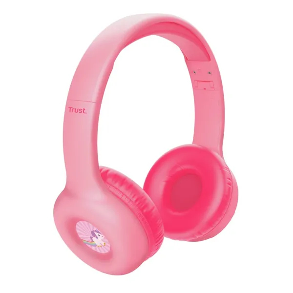 Căști Audio TRUST Nouna WS Kids Roz Wireless TR-25274 - imagine 3