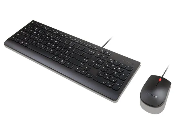 Set Tastatură și Mouse LENOVO Essential Wired Combo Negru 4X31R64430 - imagine 3