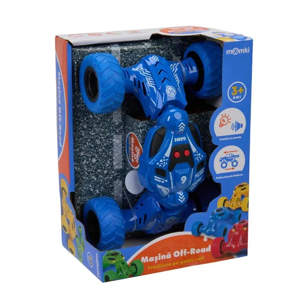 Mașinuță Off-Road MOMKI cu Lumini și Sunete Albastru