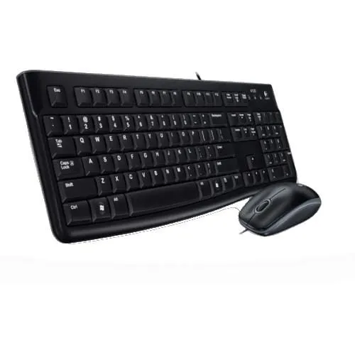 Kit Tastatură și Mouse LOGITECH MK120 USB Negru 920-002563 - imagine 2