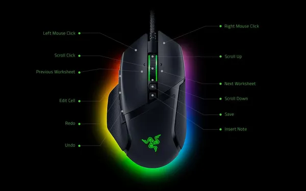 Mouse RAZER Basilisk V3 PRO Wireless Negru RZ01-04620100-R3G1 - imagine 2