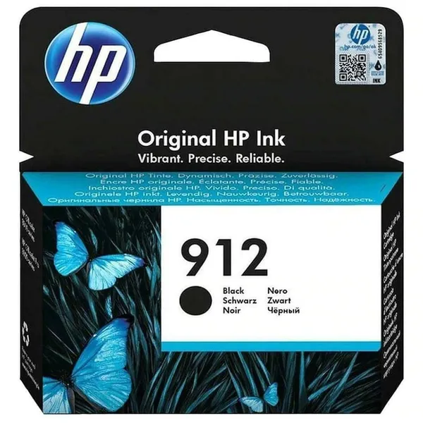 Cartuș Cerneală HP 912 Black 3YL80AE pentru OfficeJet