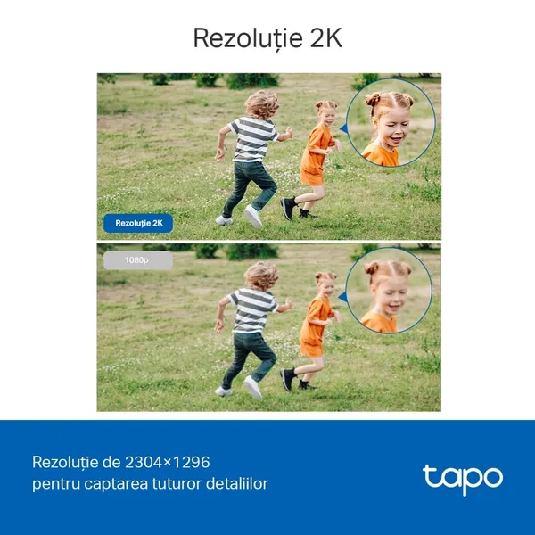 Cameră de Supraveghere TP-LINK Tapo C510W 2K QHD 360° IP66 - imagine 5