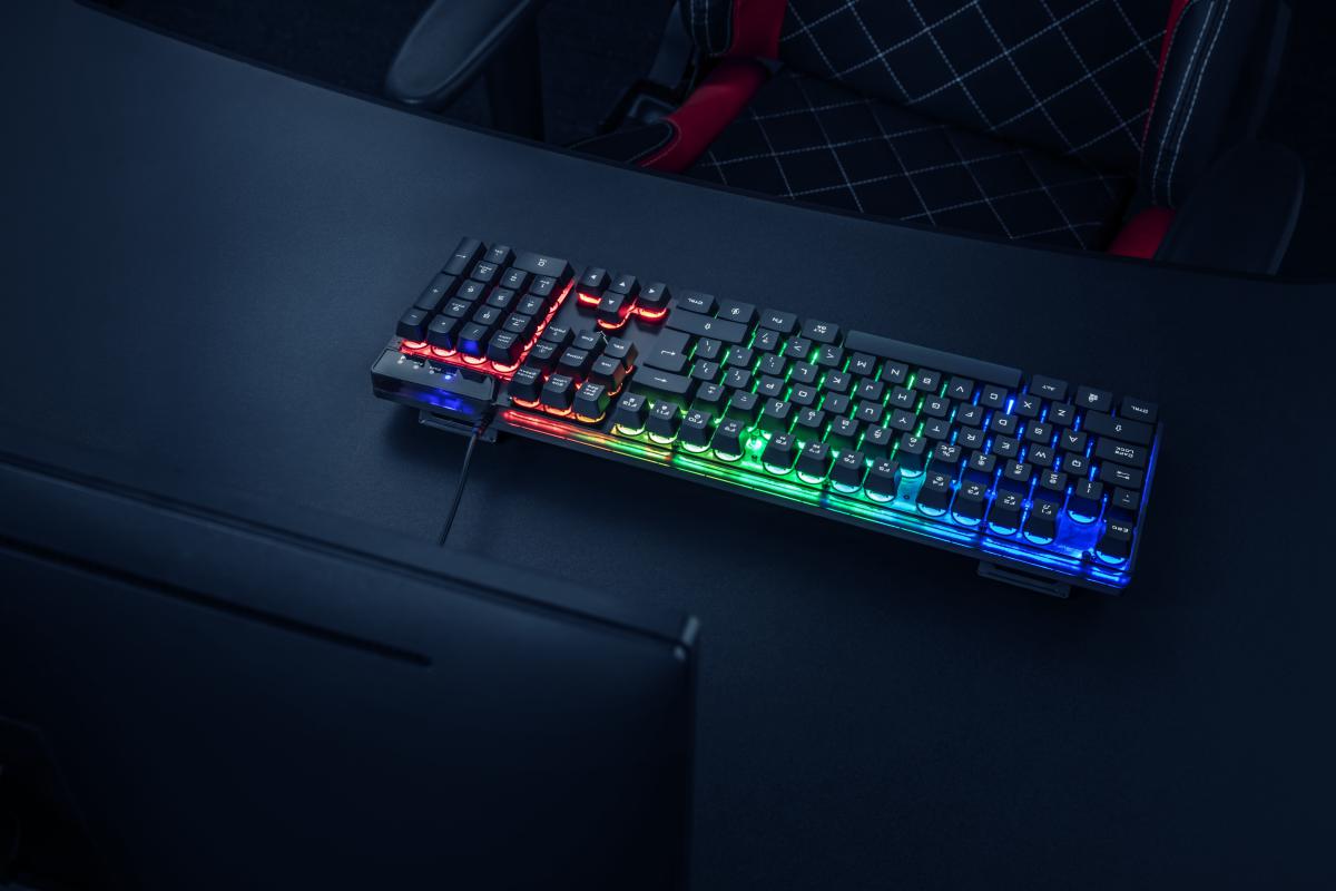 Tastatură Gaming TRUST GXT 835 Azor Negru TR-23651 - imagine 7