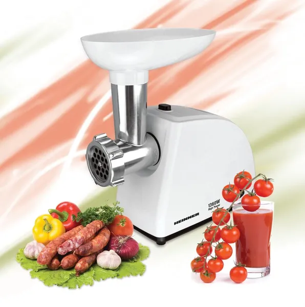 Mașină de tocat HEINNER MG-W1200R 1360W - imagine 3