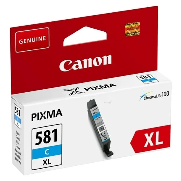 Cartuș cerneală CANON CLI581XLC Cyan 8.3 ml Original