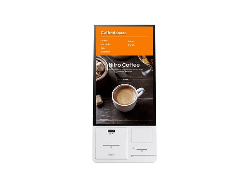 Kiosk Interactiv SAMSUNG KM24A 23.8-inch Touchscreen Alb