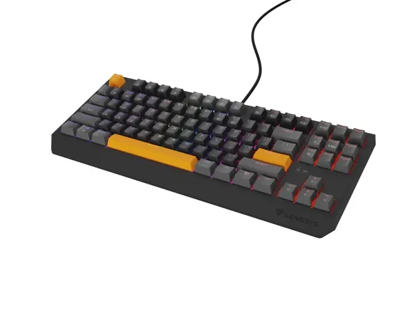 Tastatură GENESIS Thor 230 TKL Mecanică RGB USB Gri