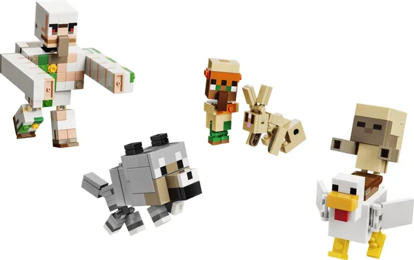 Set Construcție LEGO 21592 Atac în Deșert cu Jocheu de Găini - imagine 4