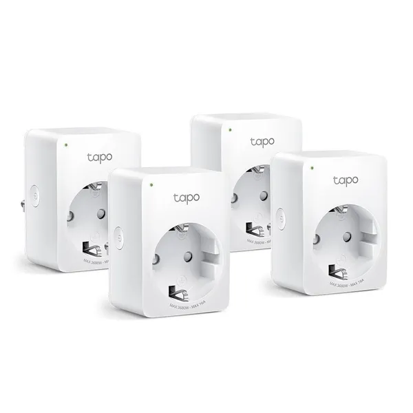 Priză Inteligentă TP-LINK TAPO P110 Mini Smart Wi-Fi 4-Pack