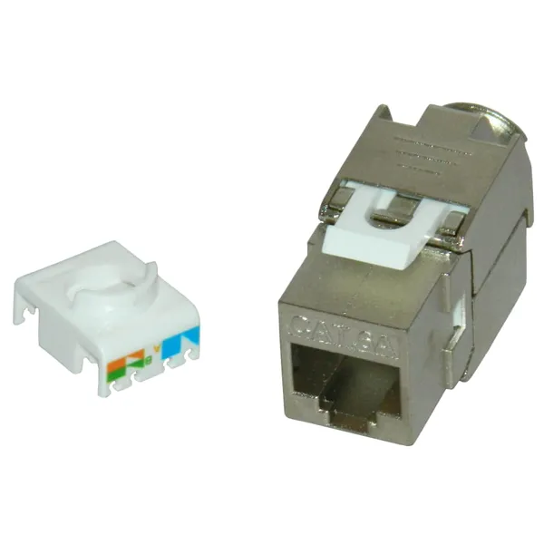 Conector Keystone EMTEX Cat6A FTP Toolless EMT-KJ6A-FTP