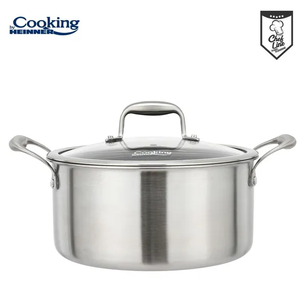 Semioală HEINNER Titanium3 Inox 7L 28 cm - imagine 2