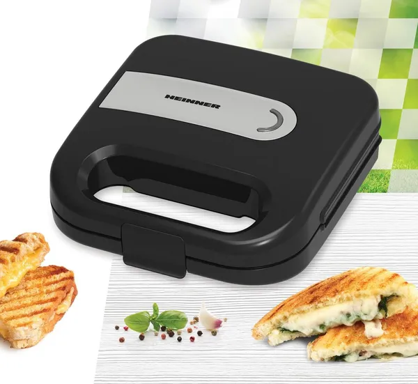 Sandwich maker HEINNER SM-K750FSBK 750W Negru
