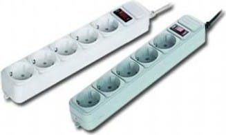 Prelungitor GEMBIRD SPG3-B-15C 5 Prize Schuko Cablu 5m Gri