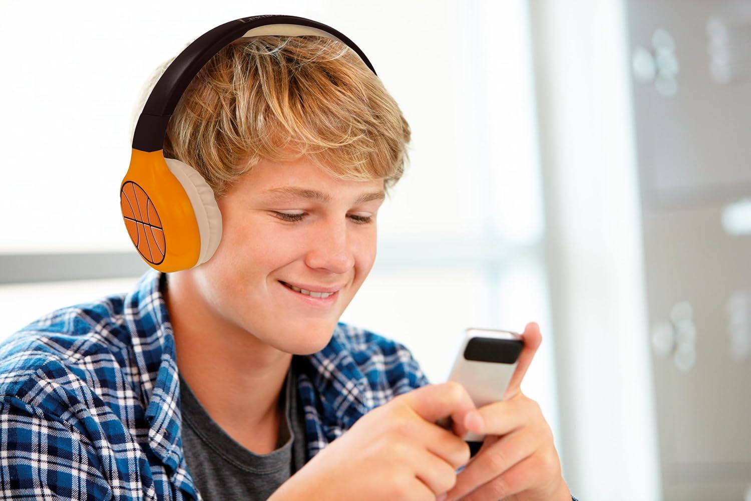 Căști Wireless Pliabile LEXIBOOK Baschet HPBT010BA - imagine 4