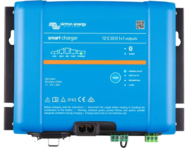 Încărcător VICTRON ENERGY Smart IP43 (1+1) 120-240V 50A