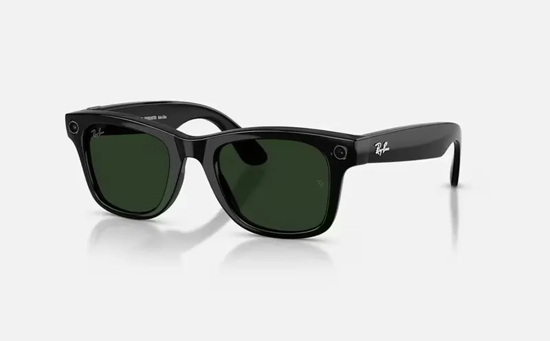 Ochelari Smart RAYBAN Meta Wayfarer RW4012 High Bridge Fit Negru Lucios Transitions Gen 2