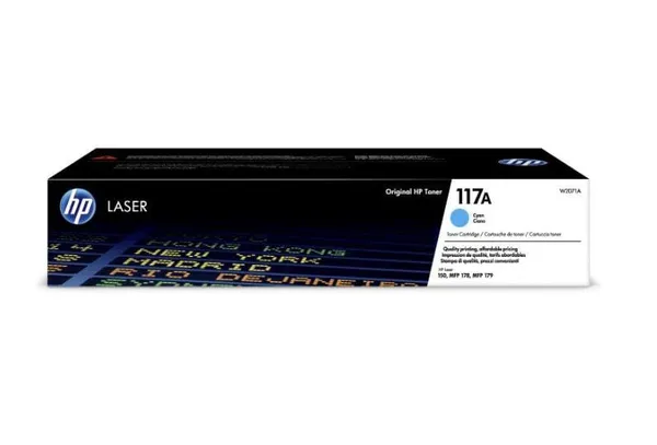 Toner HP 117A W2071A Cyan Color LaserJet 150/178/179 - imagine 2