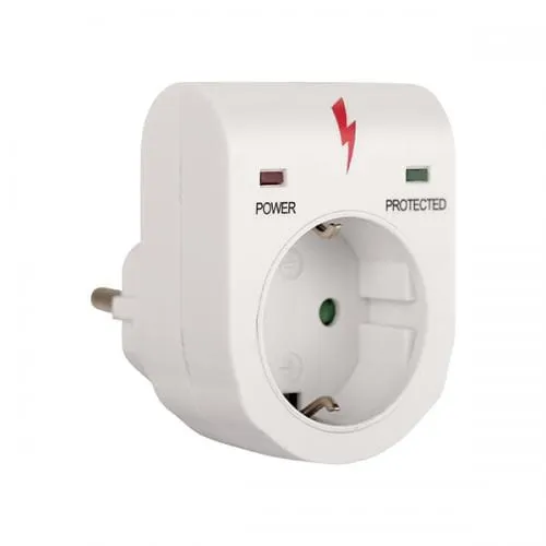 Adaptor Protecție Supratensiune BACHMANN B920.000R 16A/250V Schuko - imagine 2