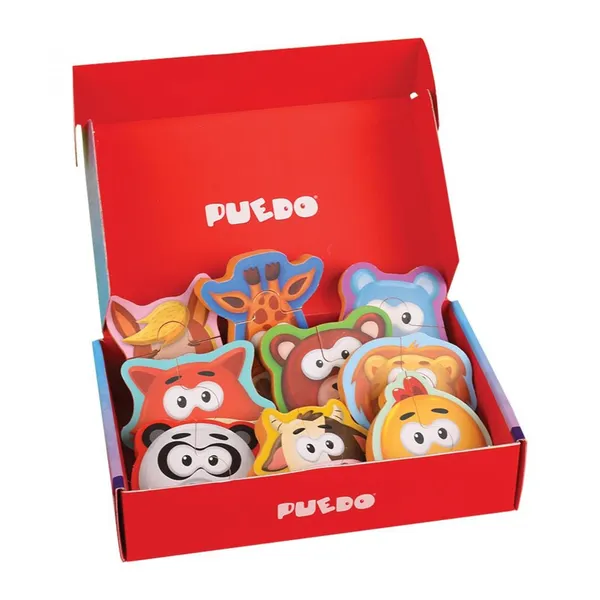 Puzzle PUEDO TOYS Baby din Spumă 21 Piese - imagine 6