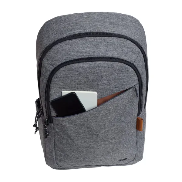 Rucsac Laptop TRUST Avana 16 inch 20L Gri - imagine 3