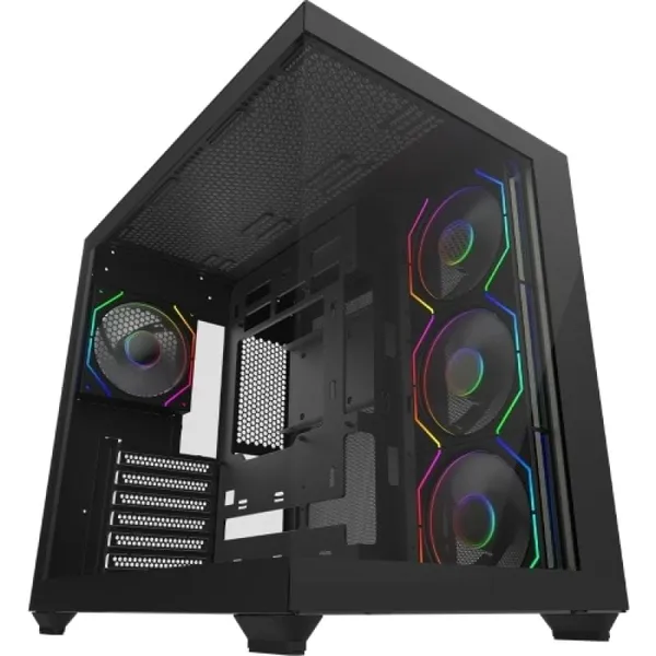 Carcasa AQIRYS Orcus RGB Mid Tower Negru