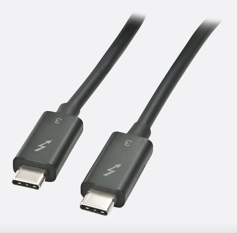 Cablu LINDY Thunderbolt 3 2m Pasiv Negru LY-41557