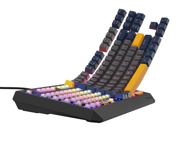 Tastatură Gaming Mecanică GENESIS Thor 230 TKL RGB Naval Blue - imagine 4