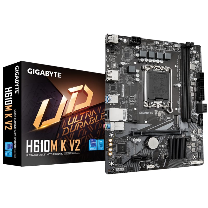 Placă de bază GIGABYTE H610M K V2 LGA1700 DDR5 mATX